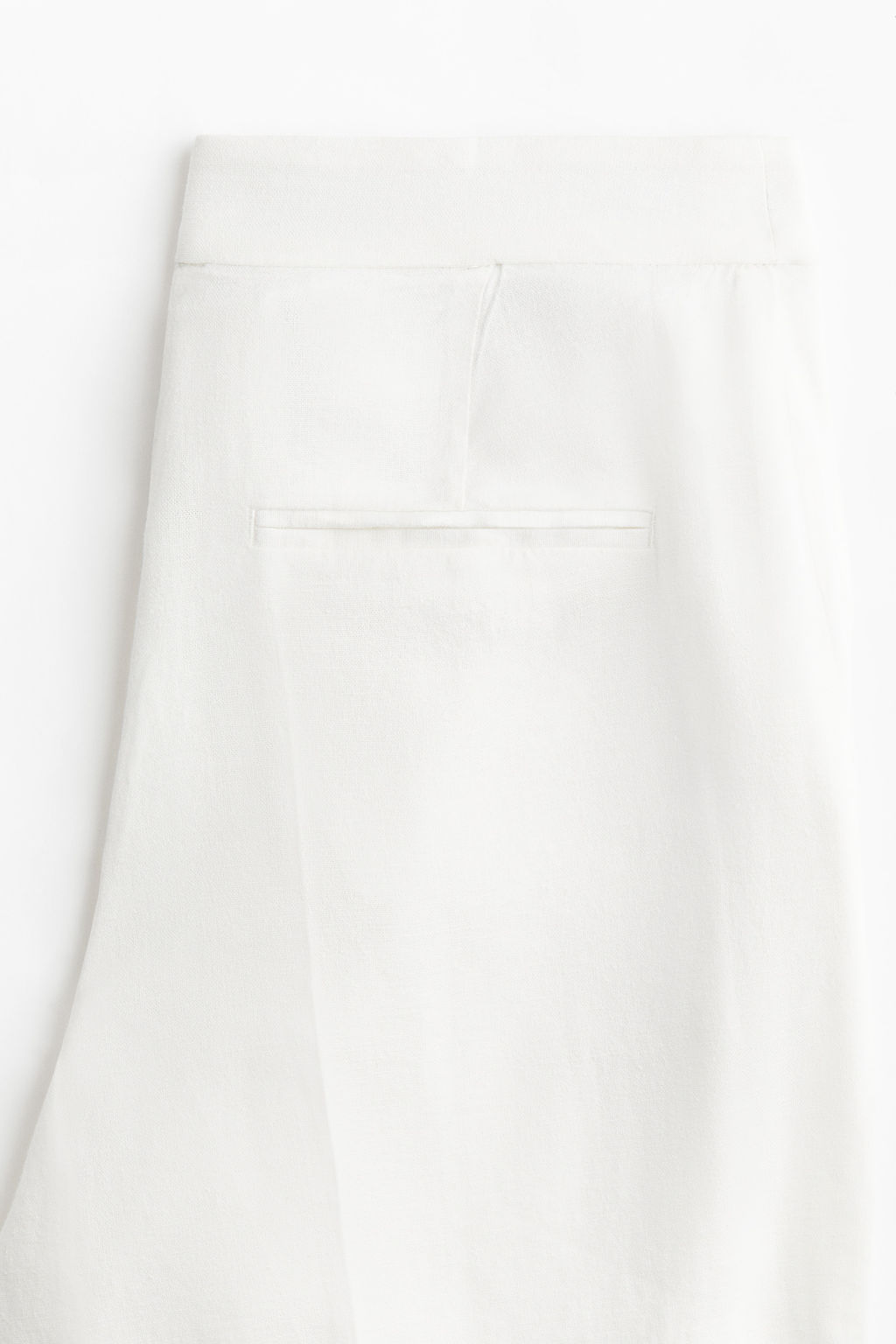 Pantal?n bootcut en mezcla de lino - H&m фото 4