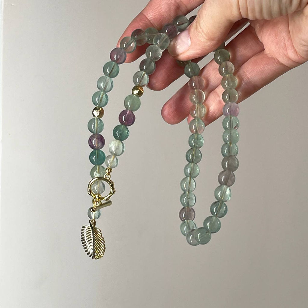 Колье из Флюорита 46 см