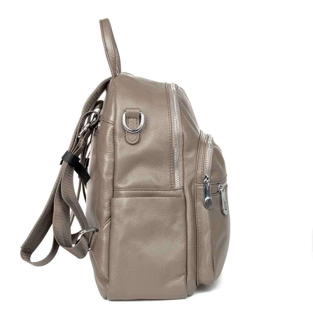 Женский кожаный рюкзак - Barcelo biagi фото 2