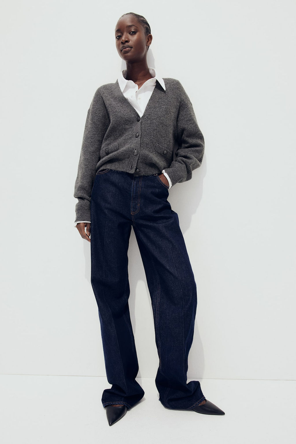 Cardigan en punto de canale - H&m фото 2