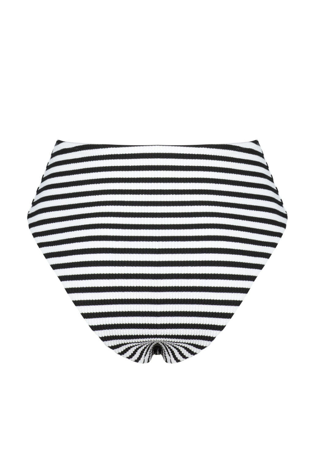 TRENDYOLMILLA Siyah-Beyaz Dokulu Yuksek Bel High Leg Hipster Bikini Alt? TBESS24BA00129 фото 11