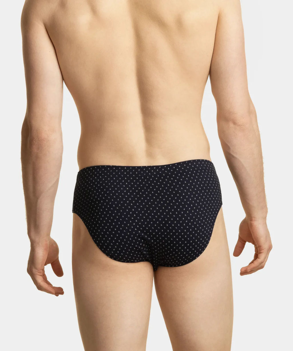 ATLANTIC 3MP-101/04 Трусы классика Check - набор 3 шт. темно-синий + темно-синий + темно-синий  фото 6