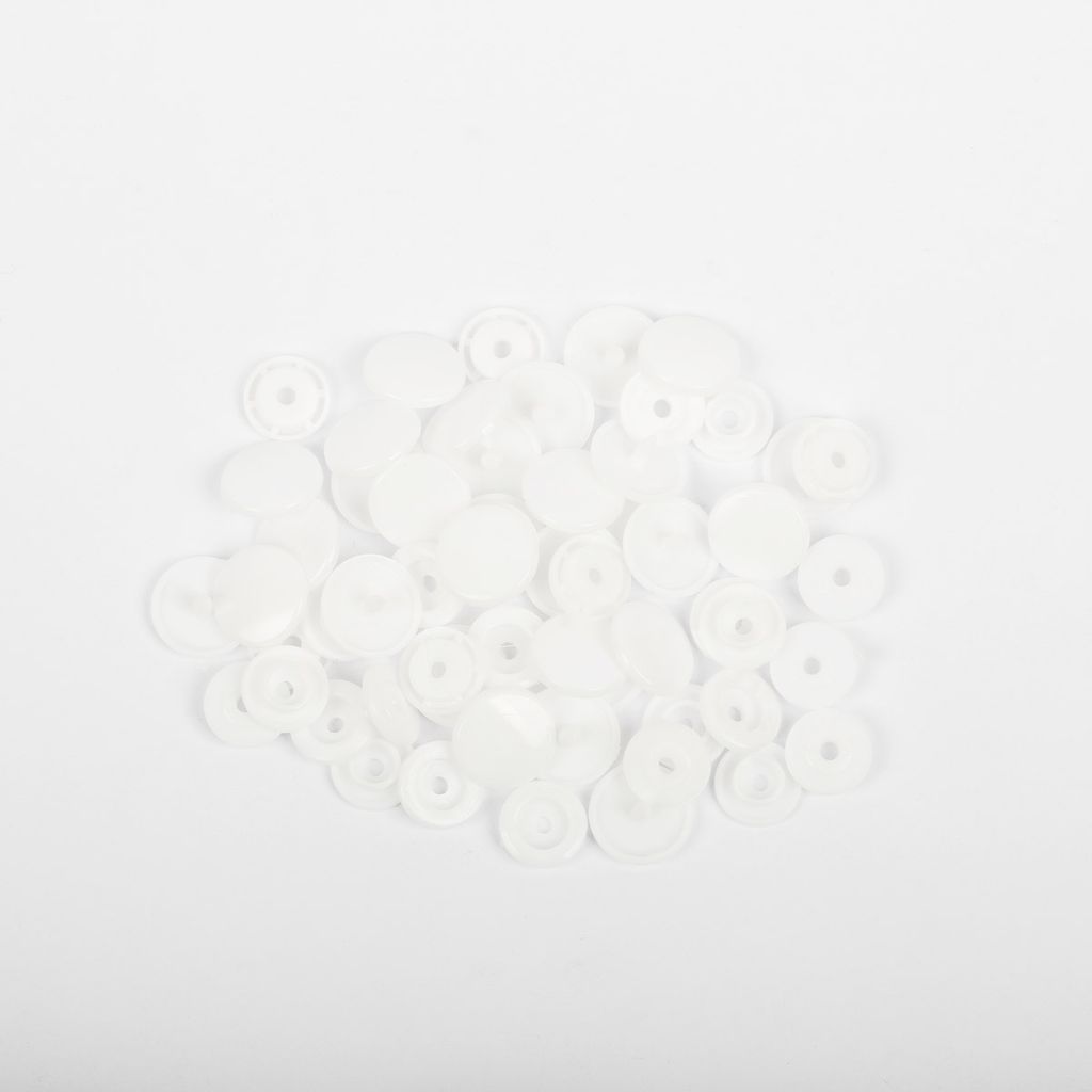 Кнопка Micron POM-12 Кнопки пластиковые пластик d 12 мм 15 шт. № 001 белый