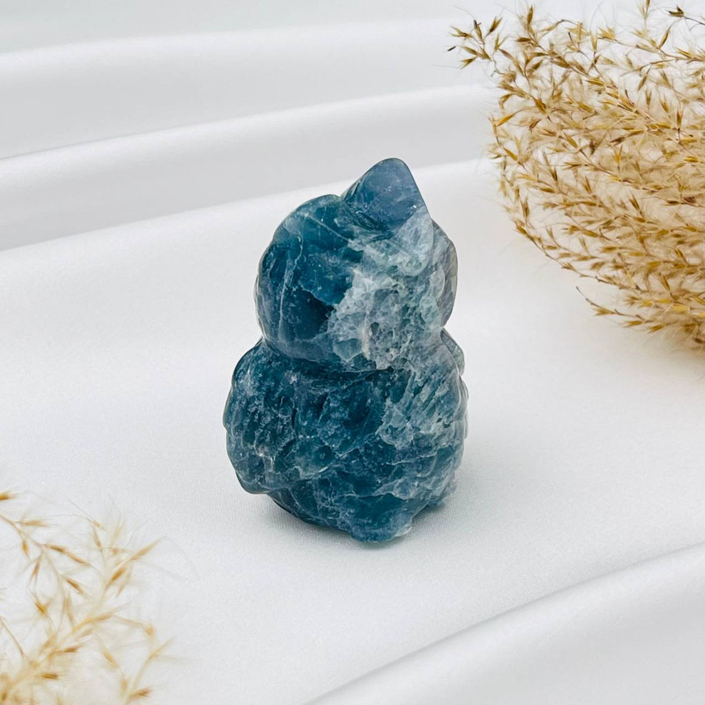 Фигурка "Сова" из Флюорита