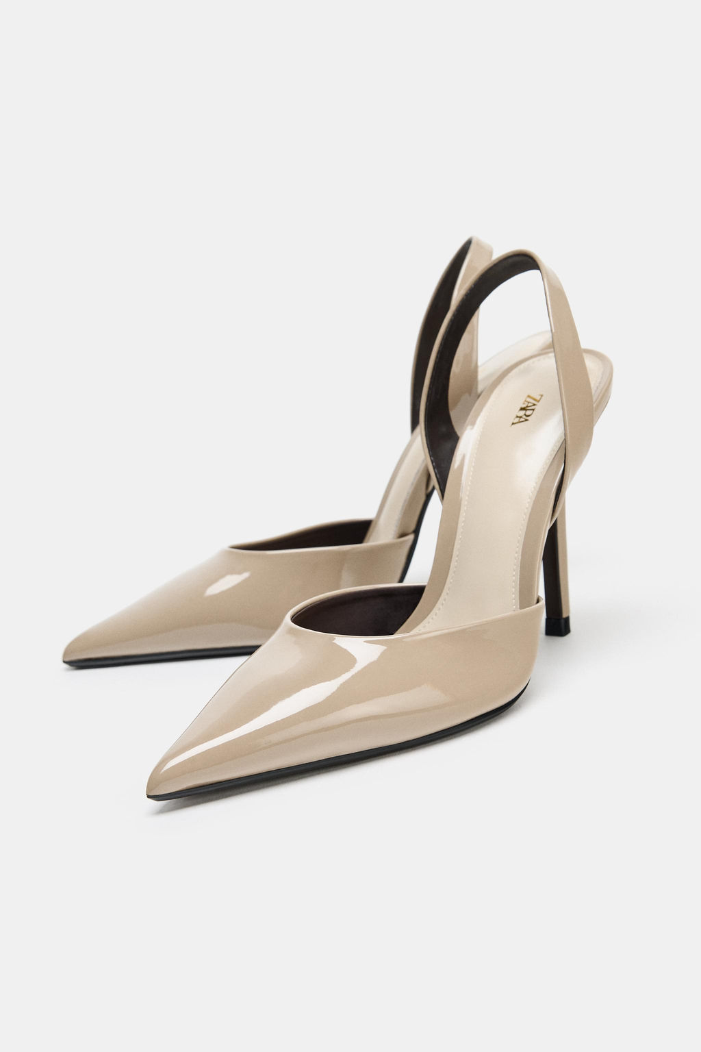 POINTED TOE SLINGBACK HEELS - Zara фото 2