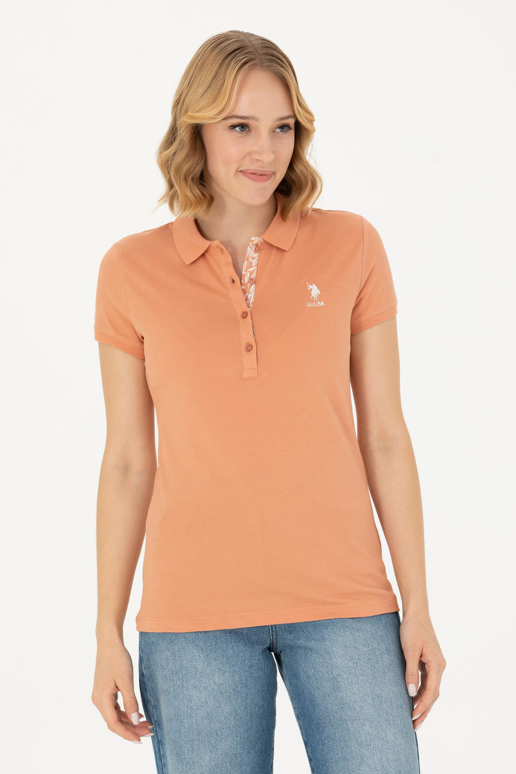 Женская базовая футболка Powder - U.s. polo assn фото 3