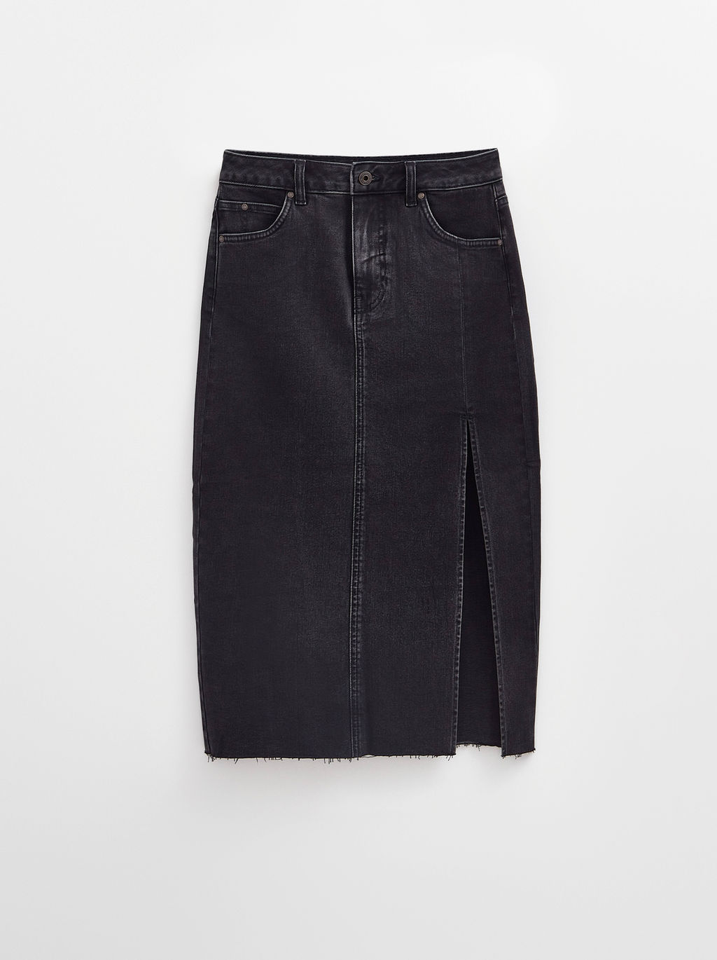 CONTE CON-685 Юбка джинсовая женская washed black - Conte elegant фото 9