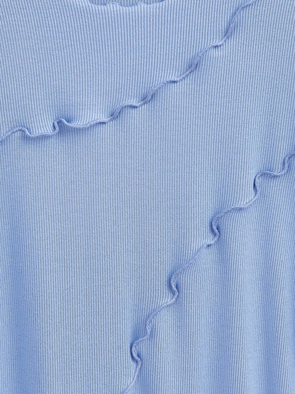 CONTE Джемпер в рубчик с декоративными швами LD 2630 cornflower - Conte elegant фото 7