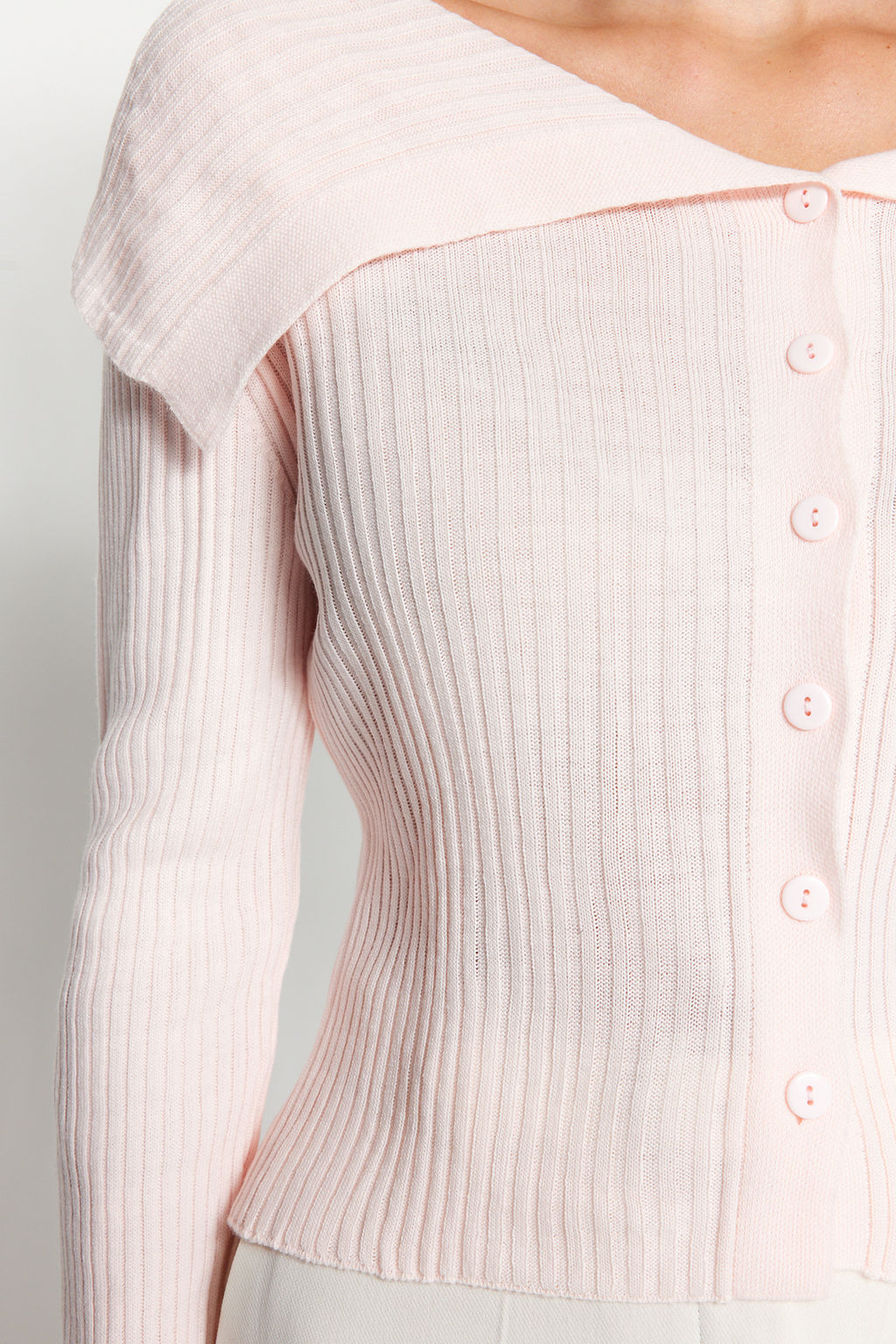 TRENDYOLMILLA Haki Devrik Yaka Triko H?rka TWOAW24HI00284  фото 11