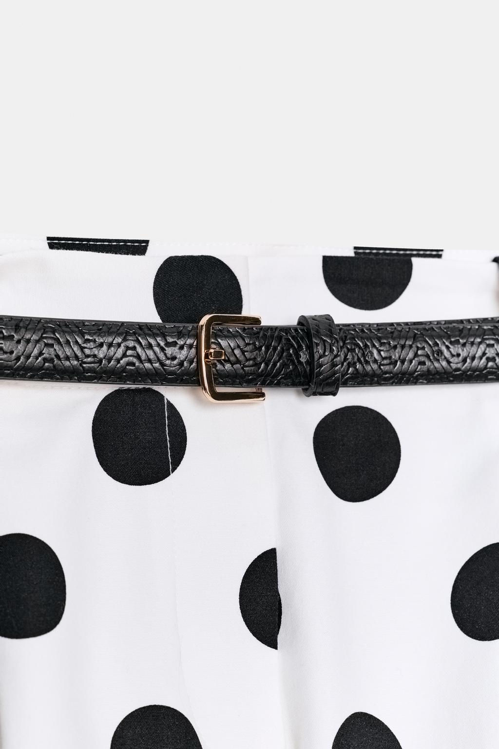 DARTED BERMUDA SHORTS WITH BELT - Zara фото 33