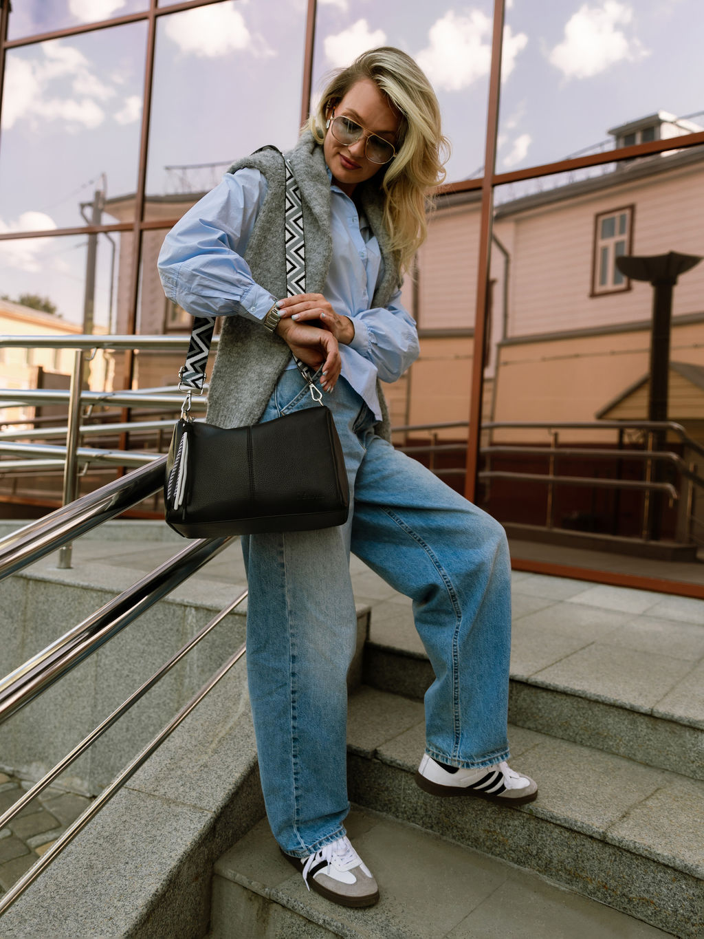 Чёрный кросс-боди S.Lavia  фото 24