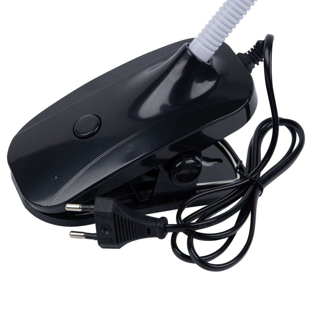 TLD-546 Black/LED/350Lm/4500K Светильник настольный прищепка, 5W. Механический выключатель. Черный. ТМ Uniel - Volpe фото 2