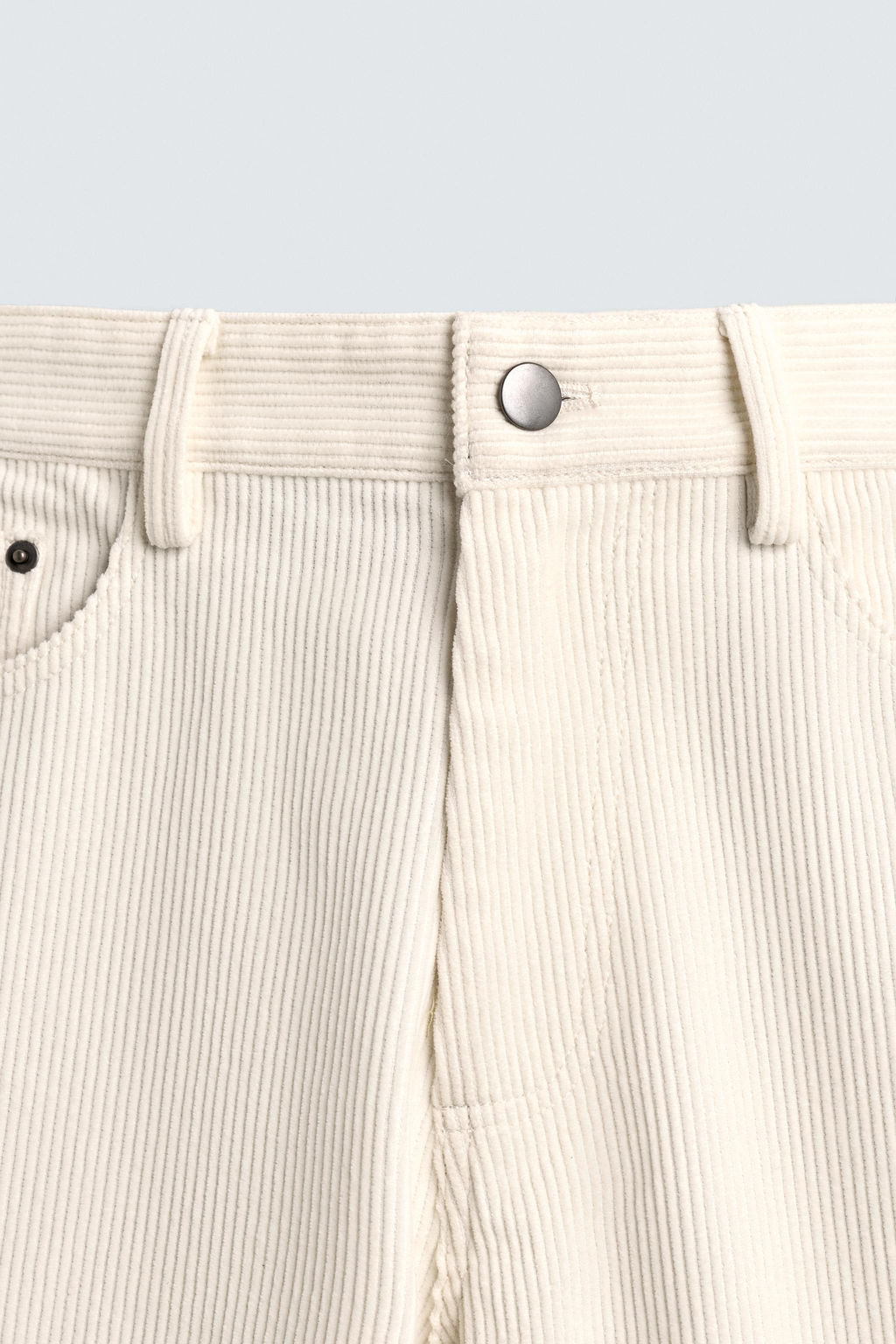 REGULAR FIT CORDUROY TROUSERS - Zara фото 8