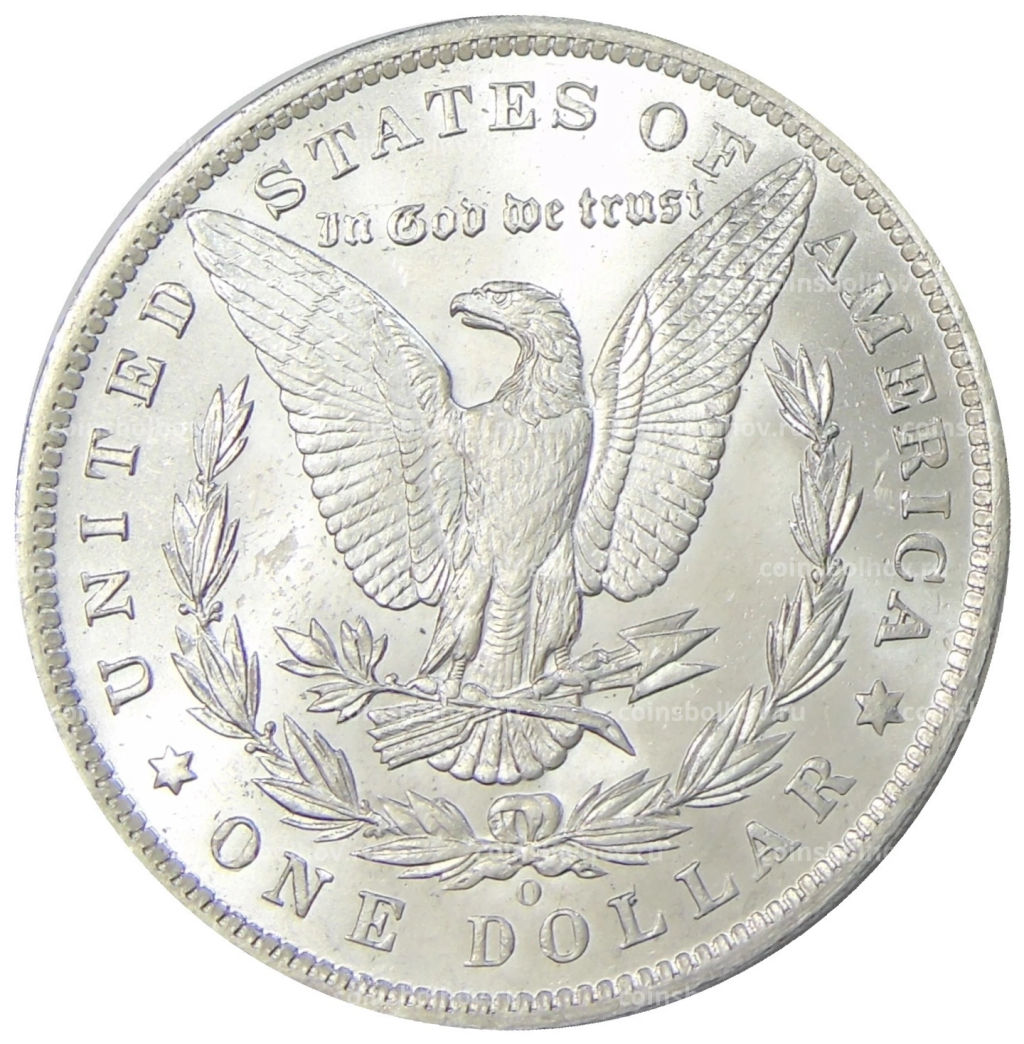 1 доллар 1885 года O США Доллар Моргана