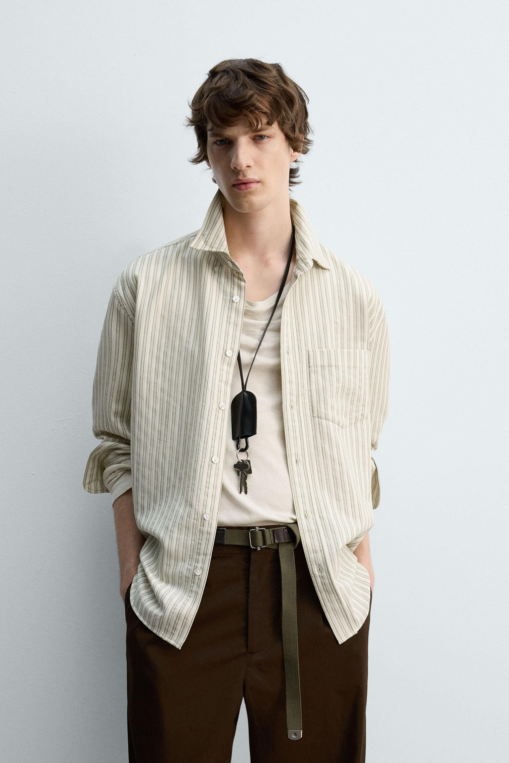 LIMITED EDITION STRIPED SHIRT - Zara фото 11