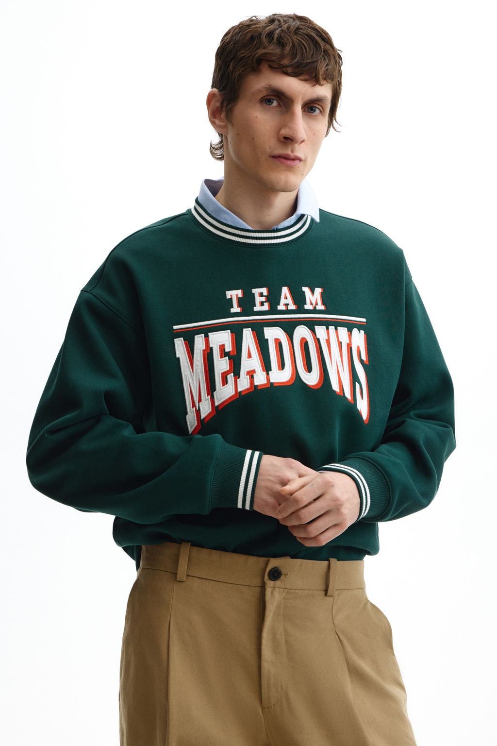 Loose Fit Printed sweatshirt - H&m фото 7