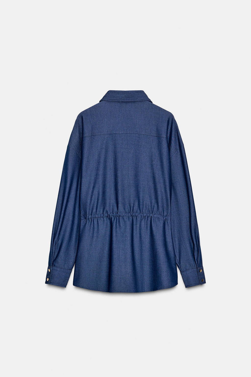 SAFARI SHIRT WITH DRAWSTRING - Zara фото 2