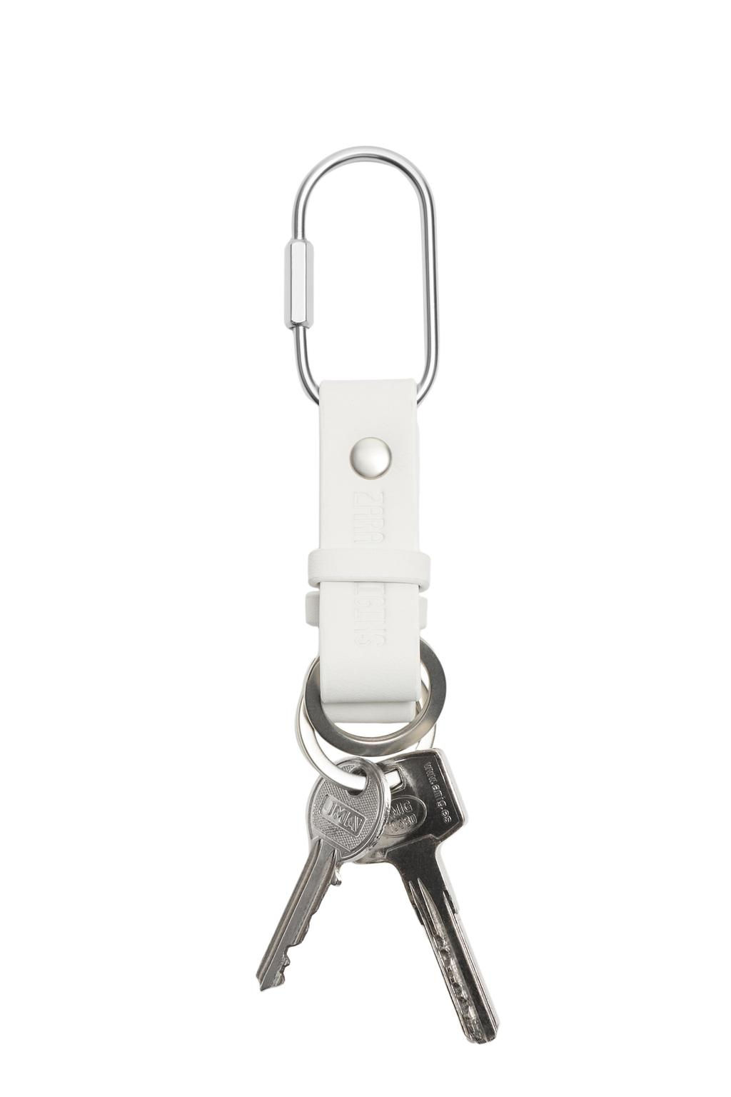 LOBSTER CLASP LEATHER KEY RING - Zara фото 3