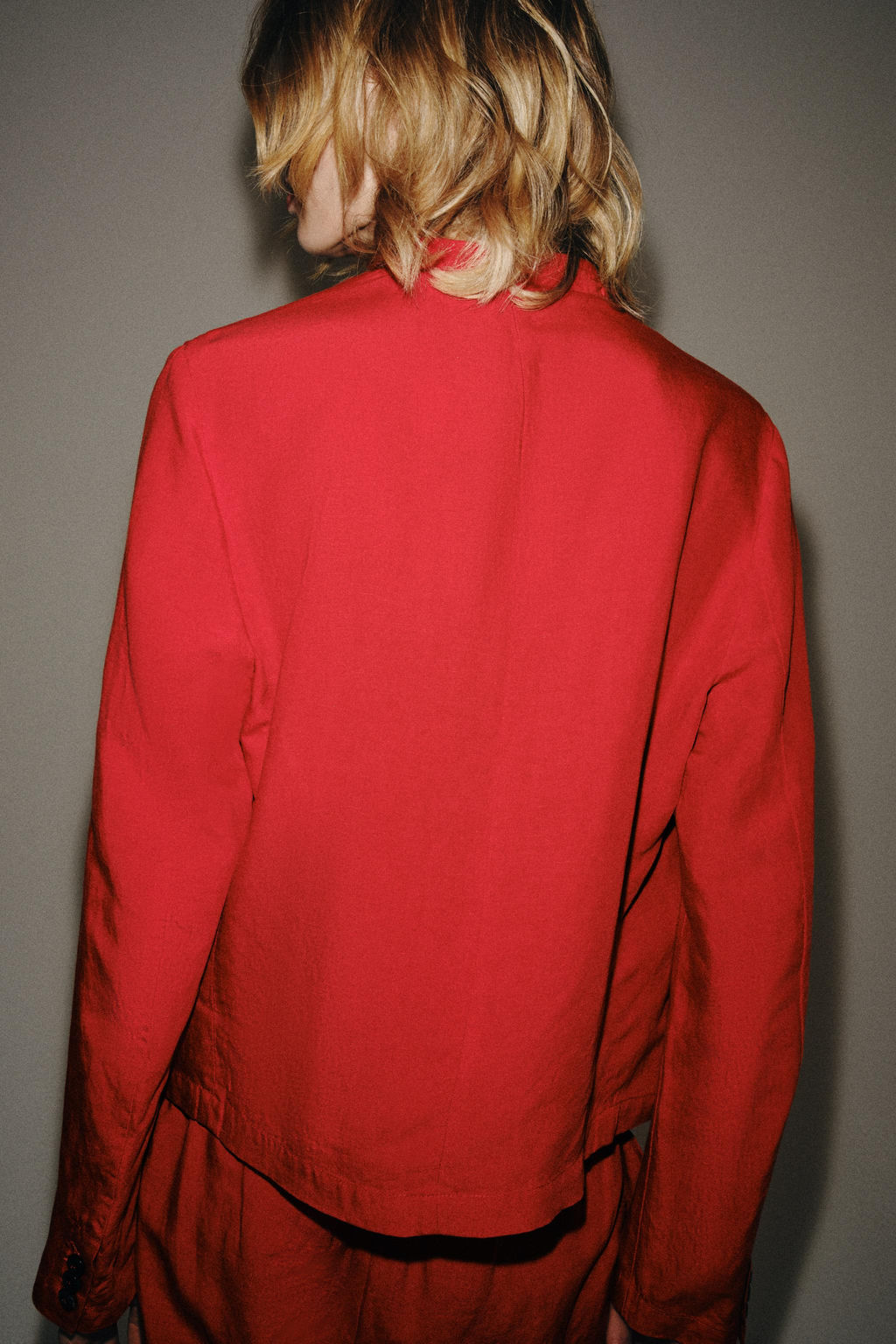 CHAQUETA ZW COLLECTION / Rojo - Zara фото 3