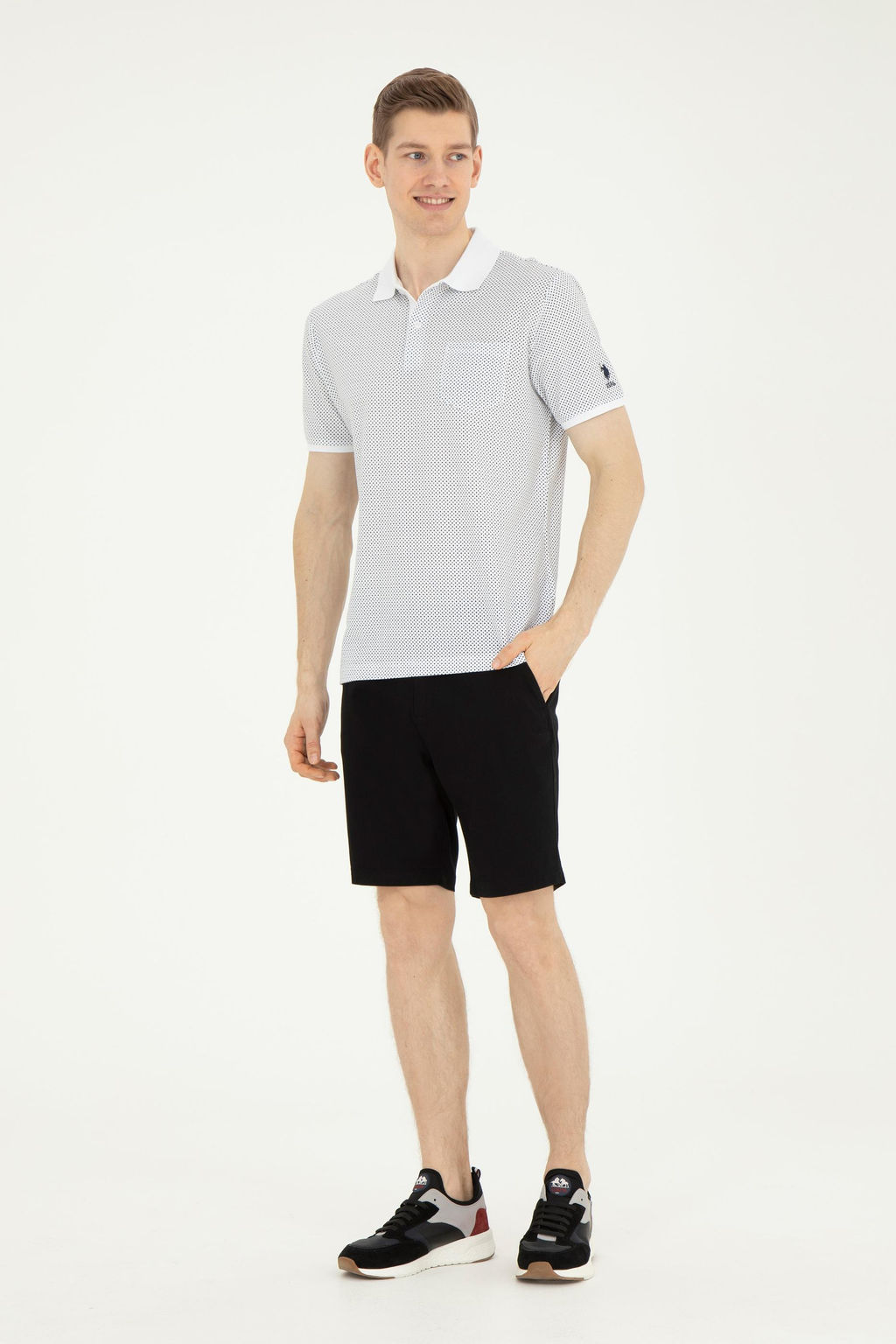 Мужская белая футболка - U.s. polo assn фото 11