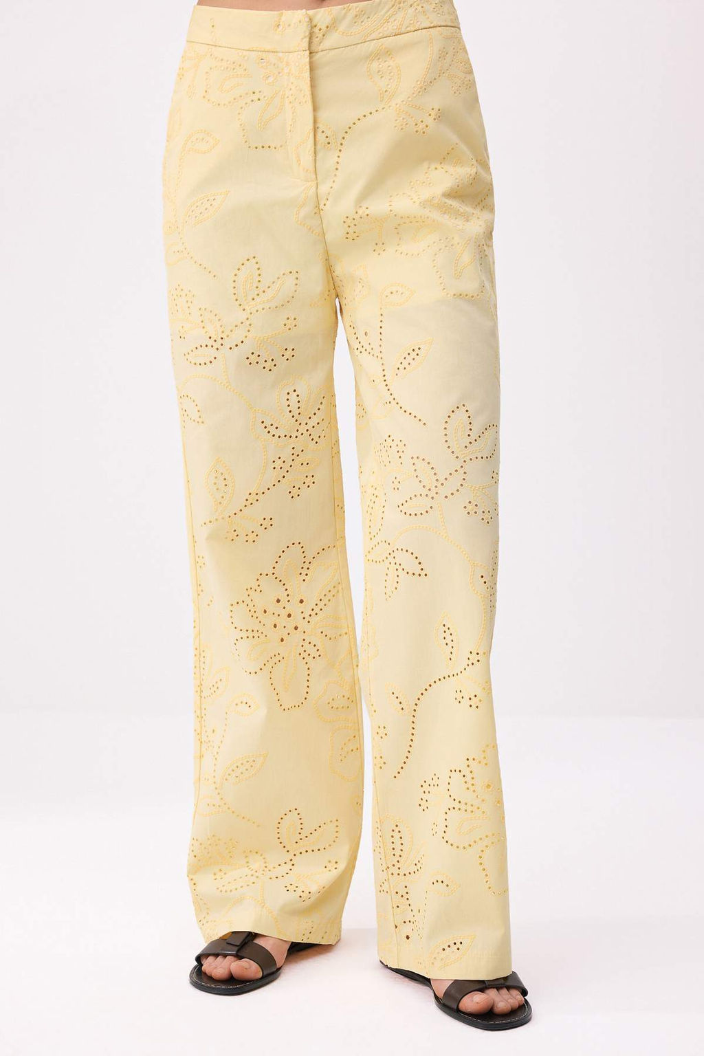 Ac?k Sar? Dokuma Alt - Ust Tak?m TWOSS26AU00066