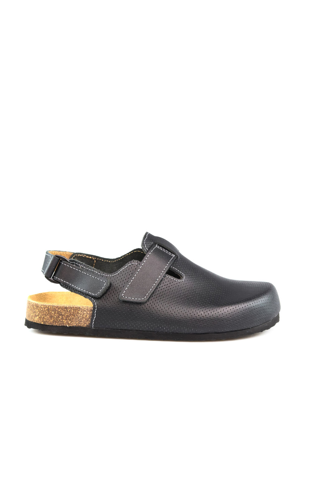 13 | Makas| Женские сабо (черный перфорация) - Milka shoes&more фото 12