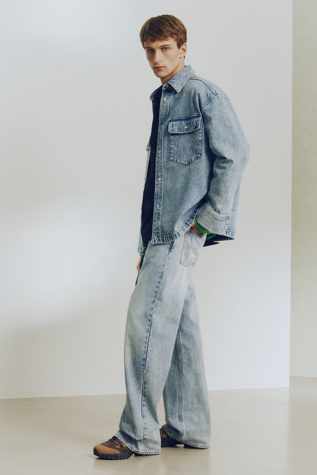 Camisa denim Regular Fit - H&m фото 7