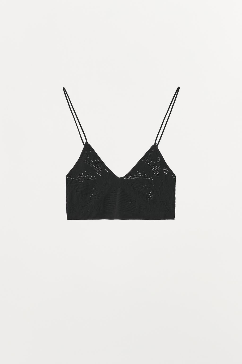 TRIANGLE SEAMLESS BRALETTE - Zara фото 9