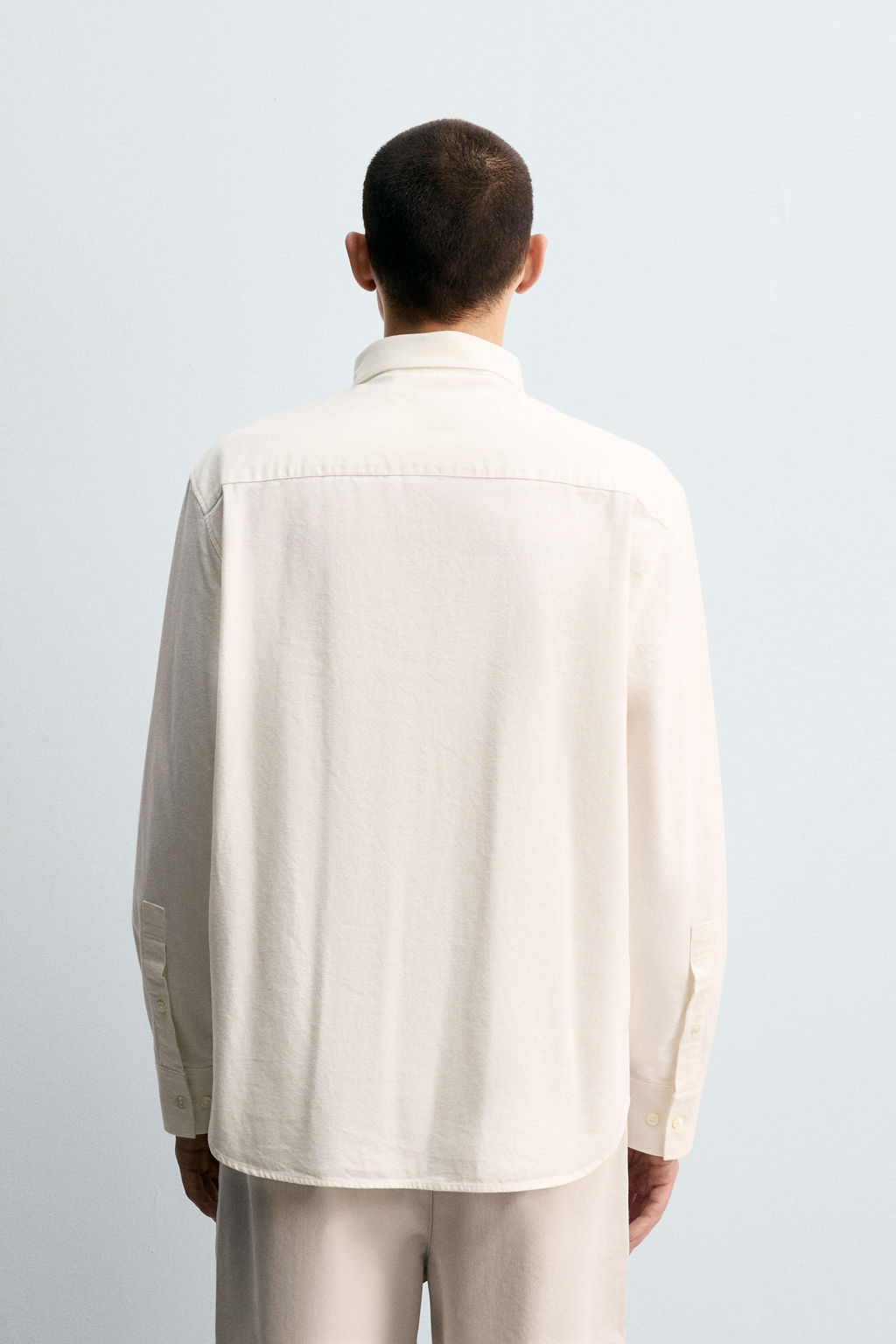 RELAXED FIT DENIM SHIRT - Zara фото 3