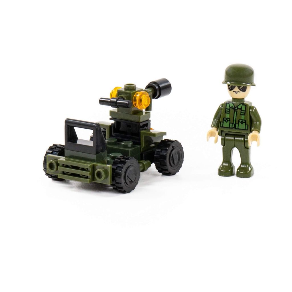 Конструктор Классик Армия-4 (43 элемента) (в коробке) - Полесье фото 5