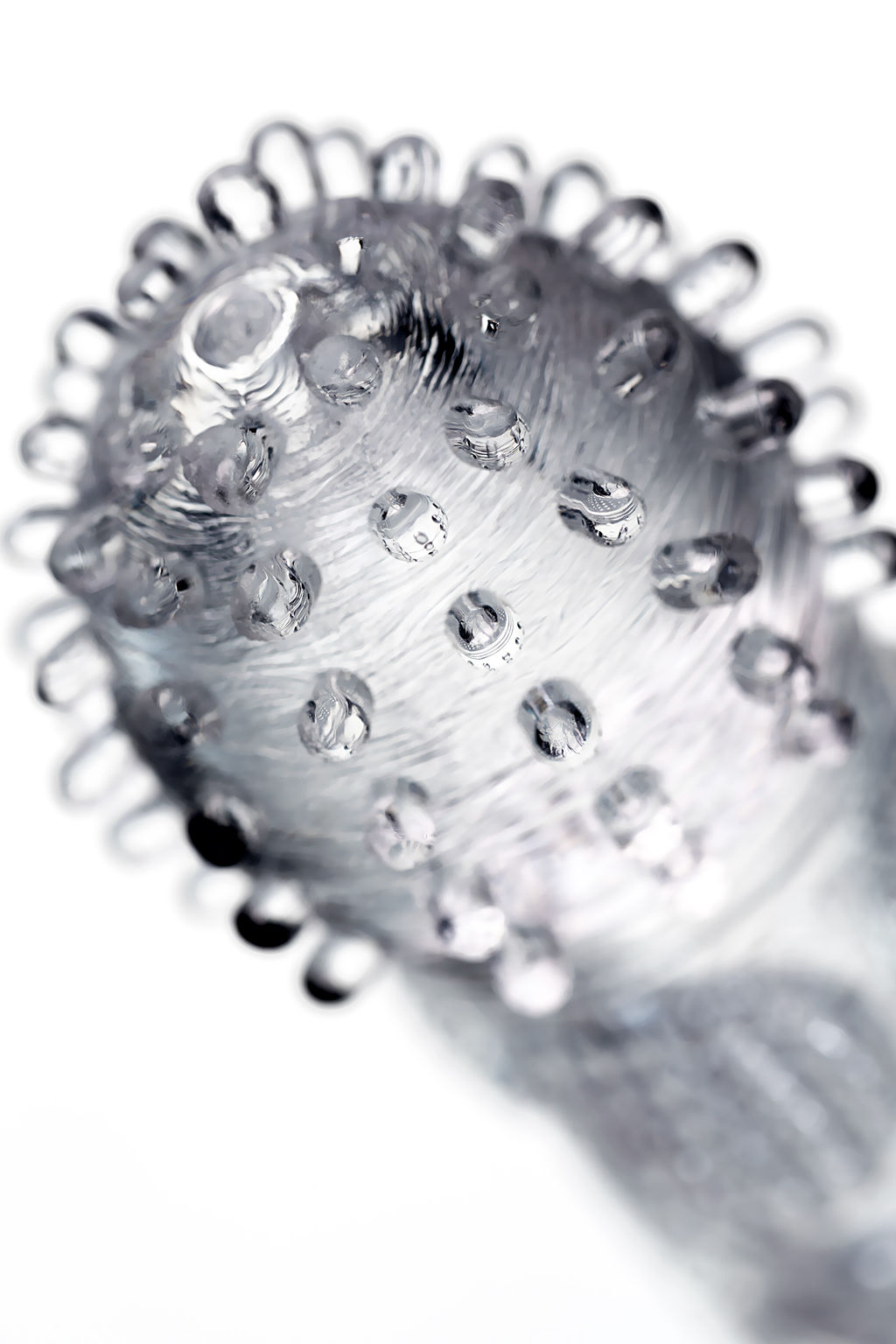 Насадка на палец A-Toys Hicks, TPE, прозрачный 8,5 см - Toyfa фото 7