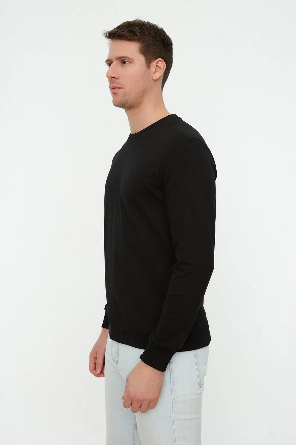 TRENDYOL MAN Haki Regular/Normal Kesim Uzun Kollu Sweatshirt TMNAW20SW0164 - Trendyolmilla фото 62
