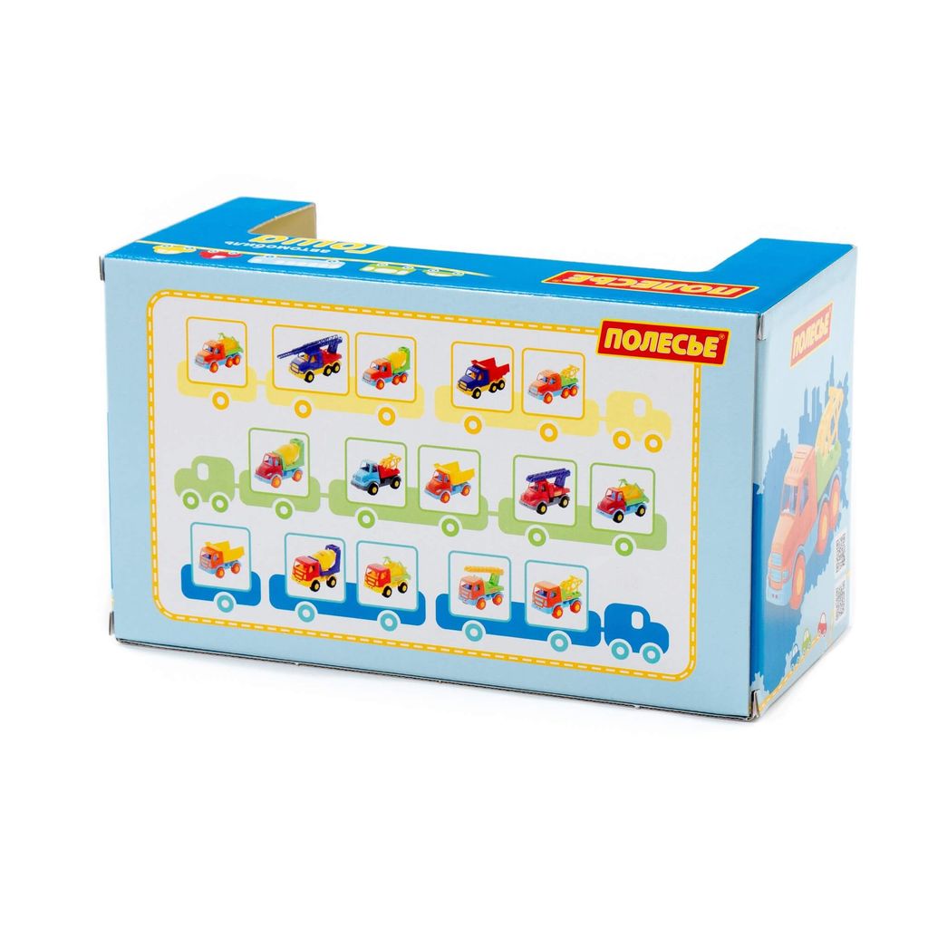 Гоша, автомобиль-пожарная спецмашина (в коробке) - Полесье фото 6