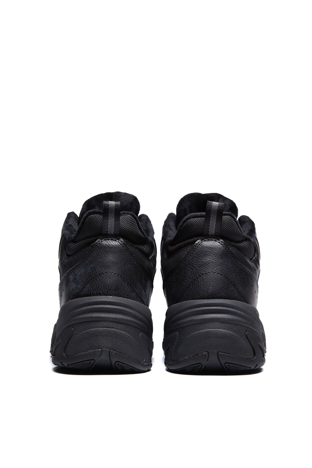 Кроссовки повседневные утепленные Черный/Серый