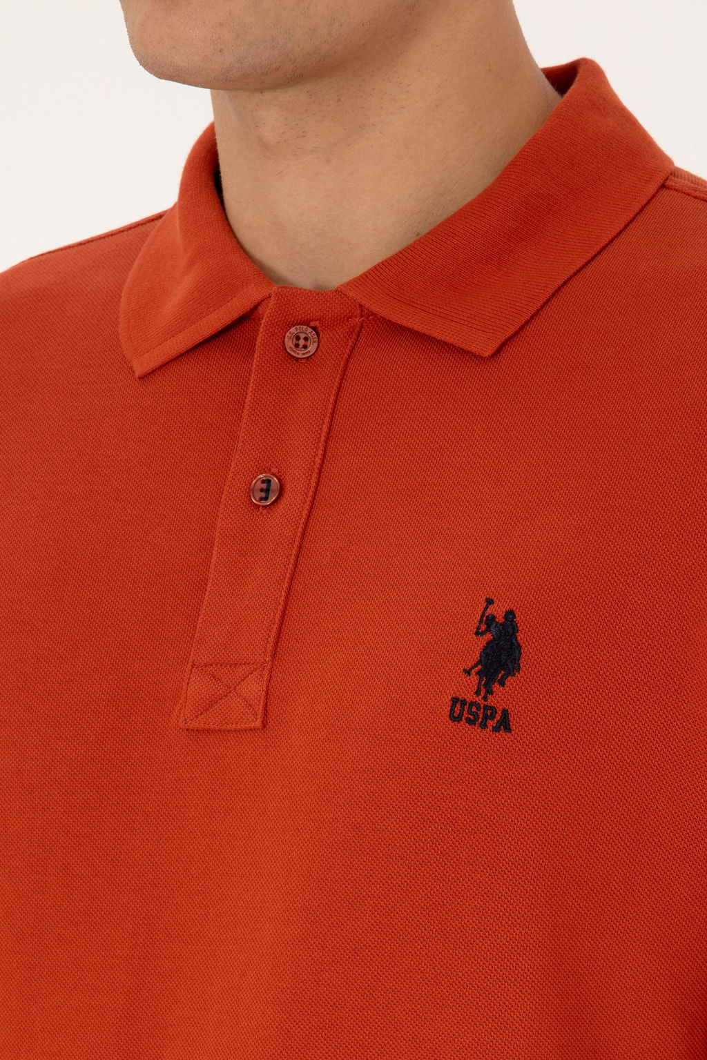 Erkek Kiremit Basic Sweatshirt - U.s. polo assn фото 7