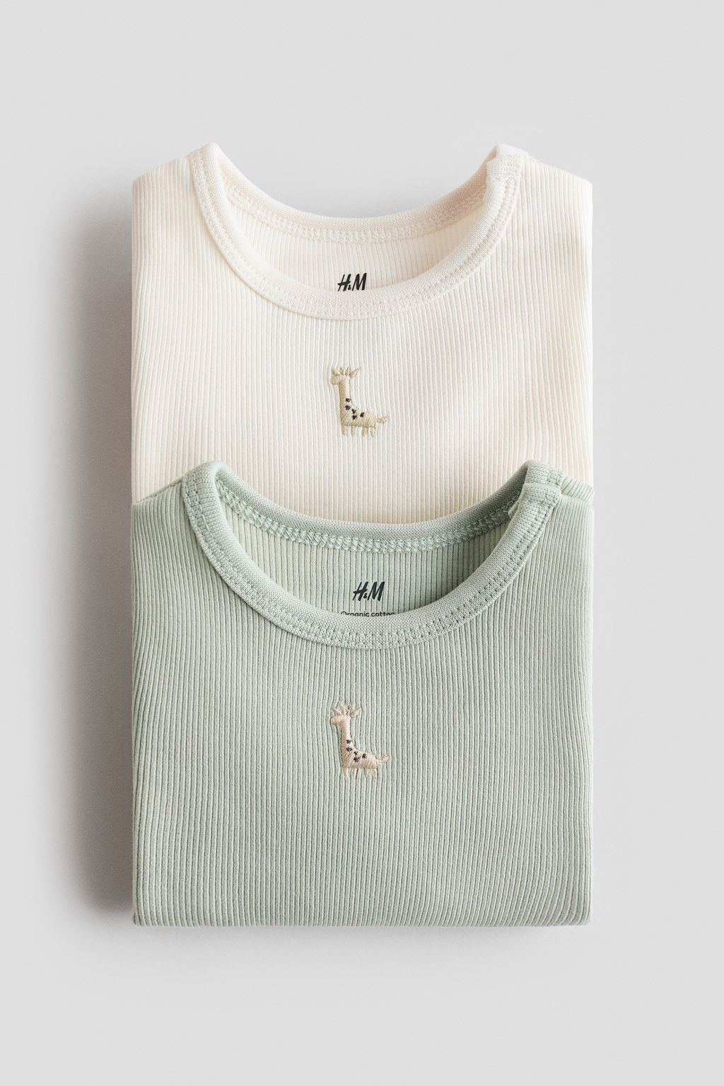 Pack de 2 bodies de algod?n - H&m фото 4