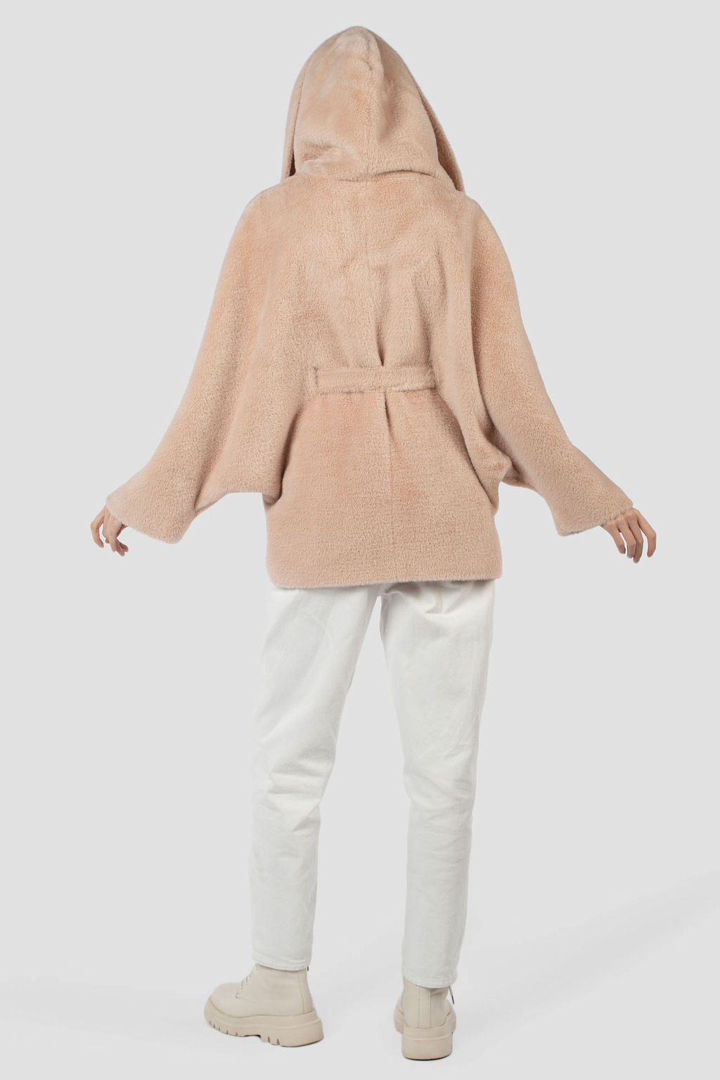 Пальто женское демисезонное (пояс) - El podio фото 5