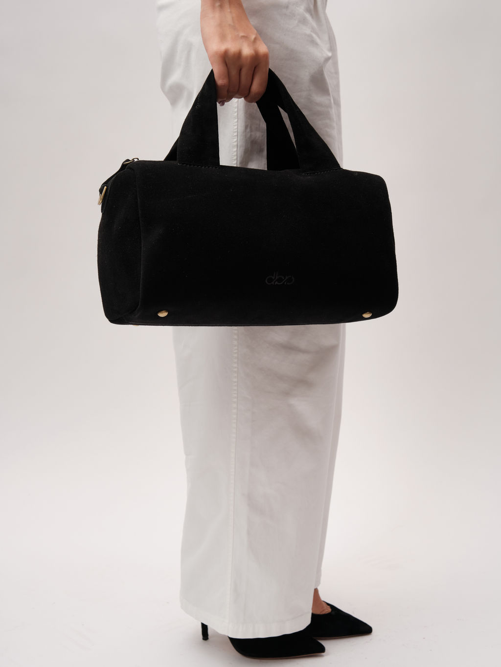 Замшевая сумка Bowling DBR 31378 черный  фото 4