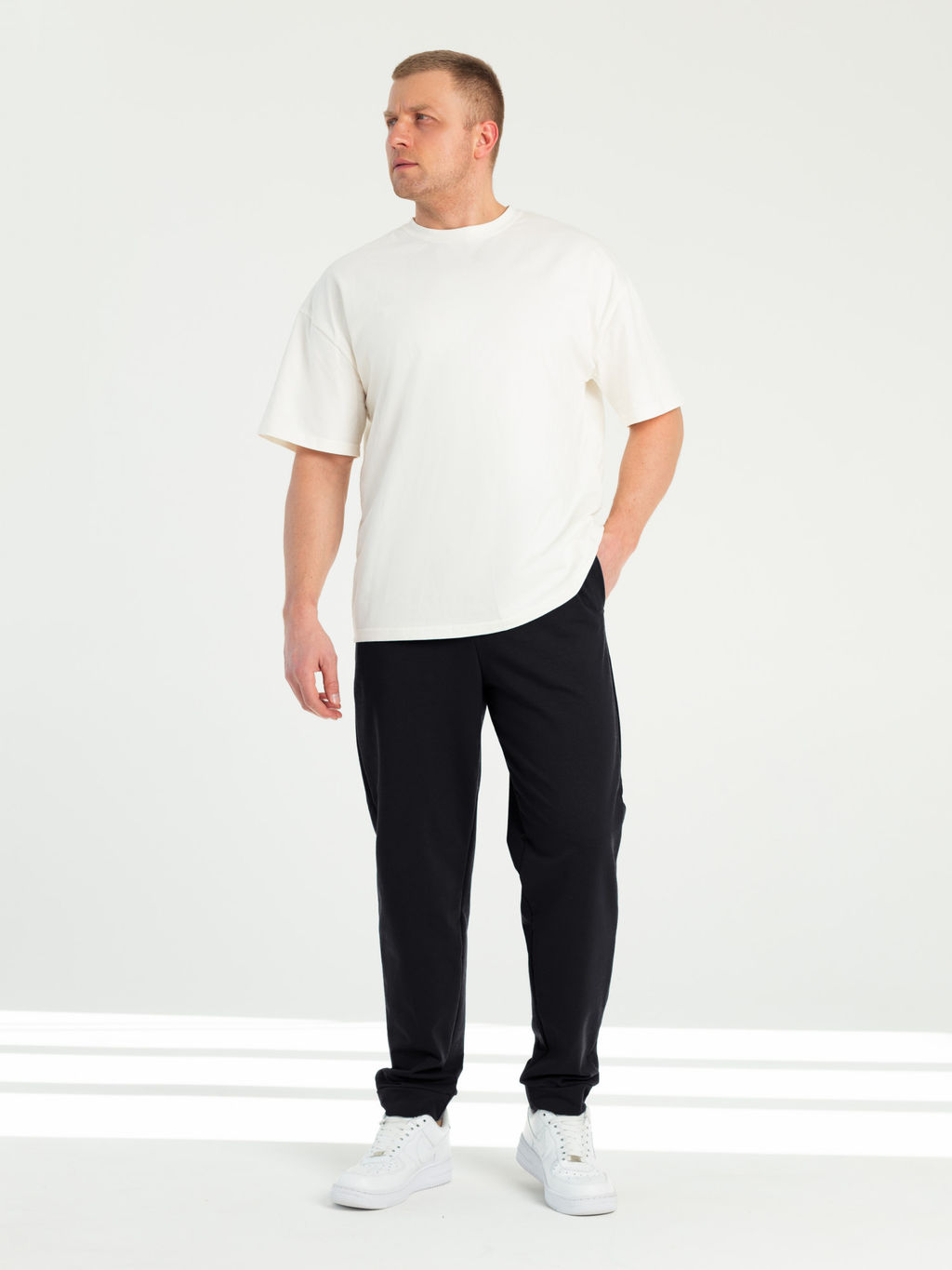 Брюки мужские футер 2-х нитка КЕЛЬН ЧЕРНЫЙ - Domtrik фото 3