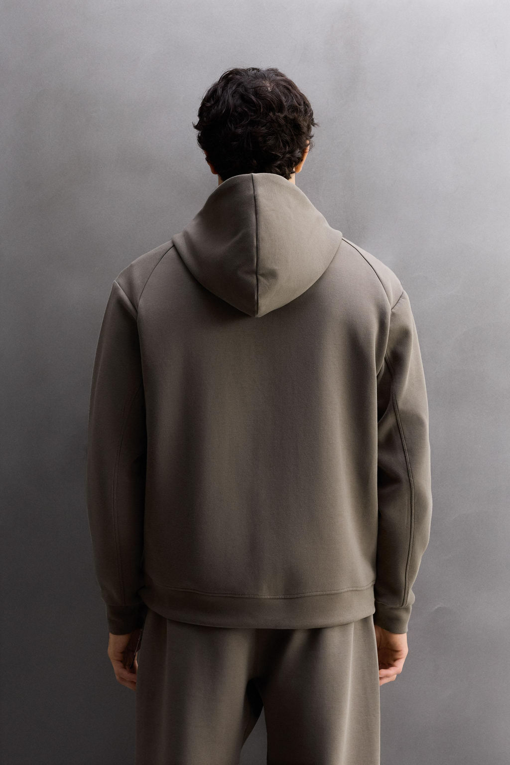 TECHNICAL ZIP-UP HOODIE - Zara фото 3