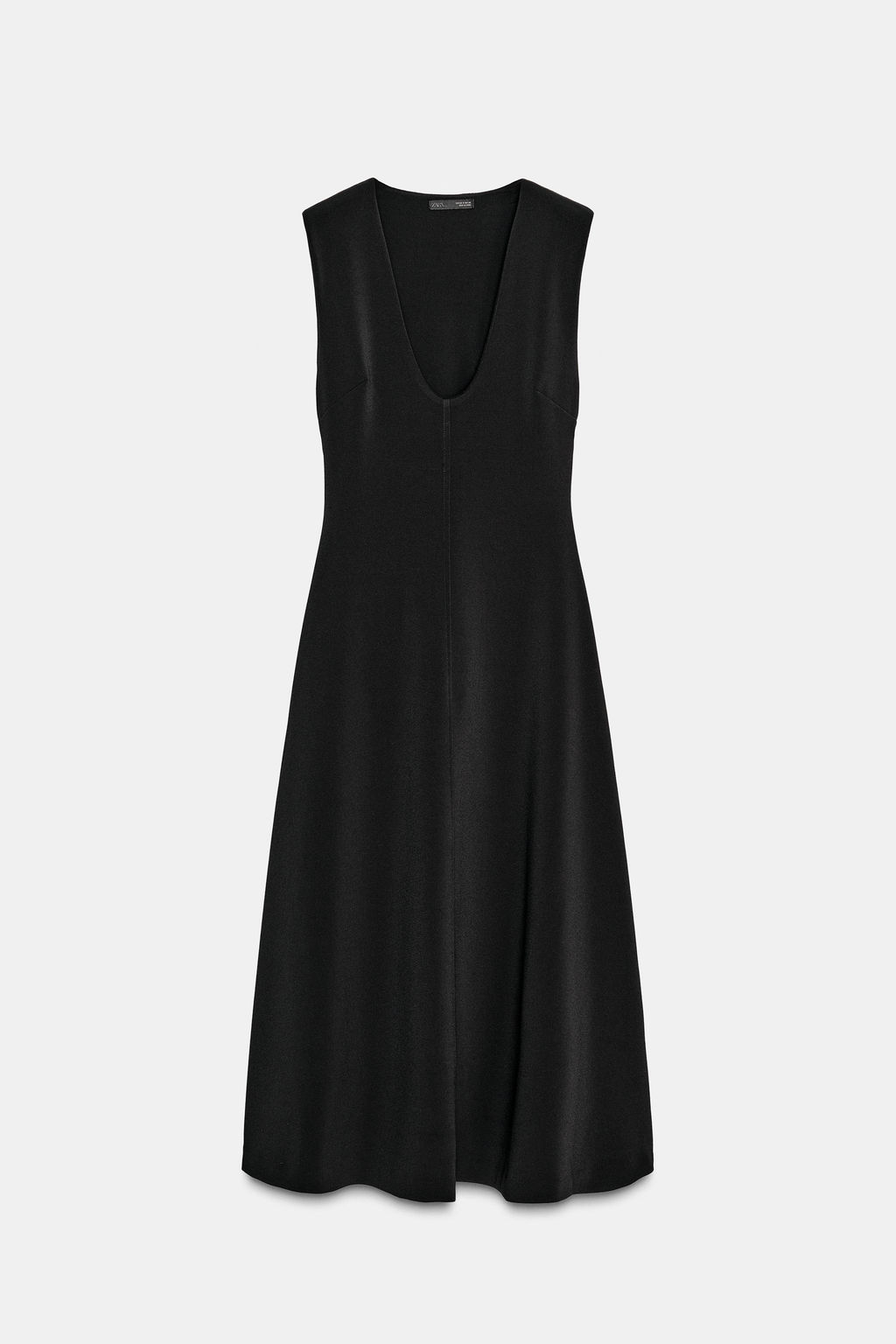 CREPE MIDI DRESS - Zara фото 7