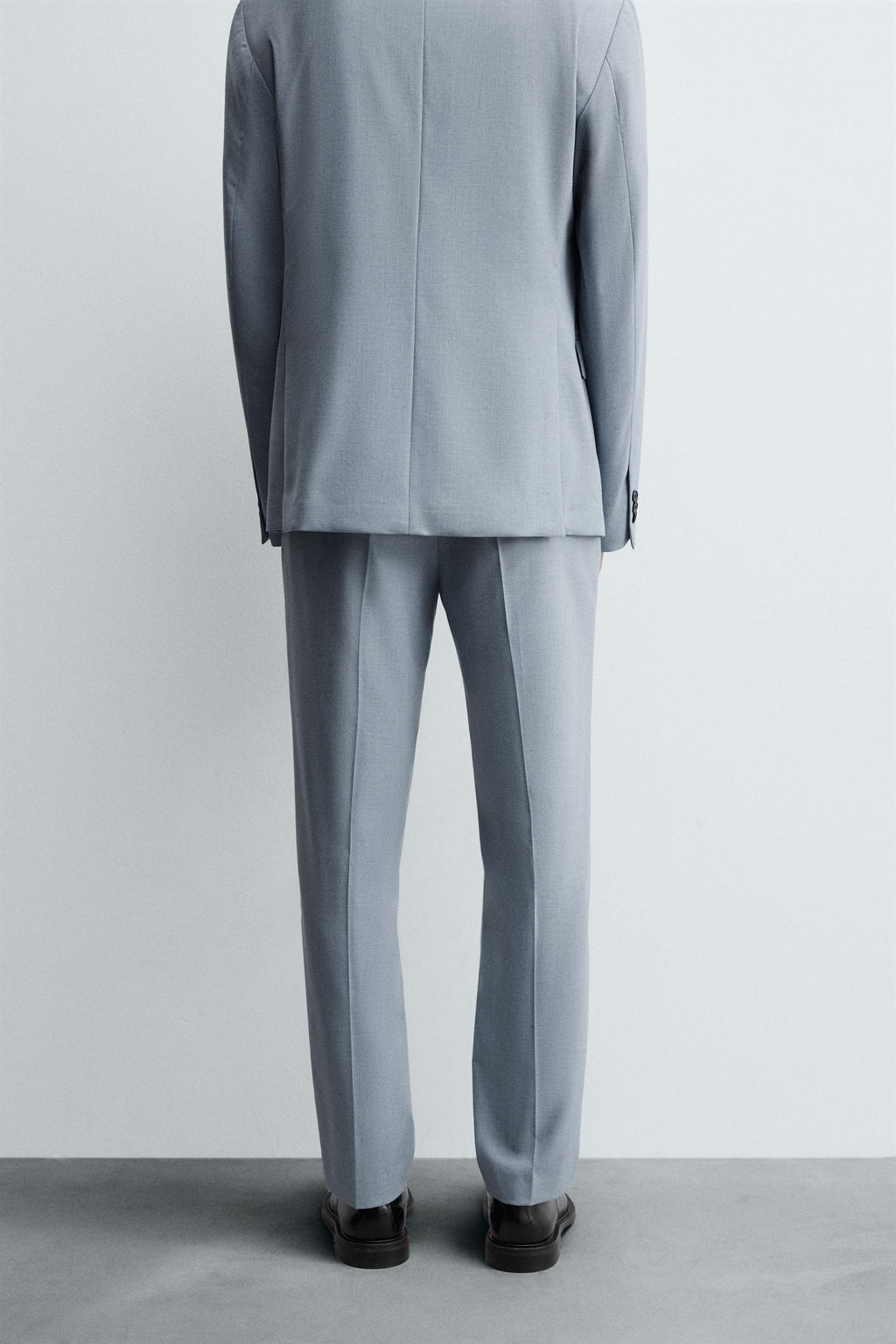 SLIM FIT SUIT TROUSERS - Zara фото 3