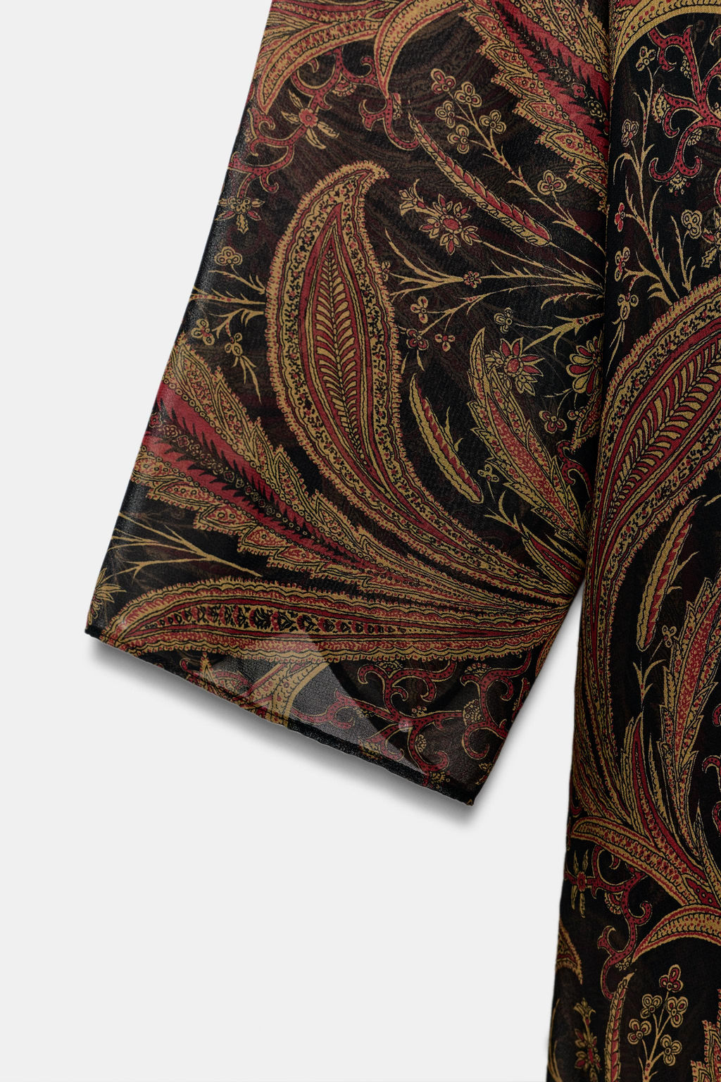 ZW COLLECTION PAISLEY SCARF DRESS - Zara фото 7