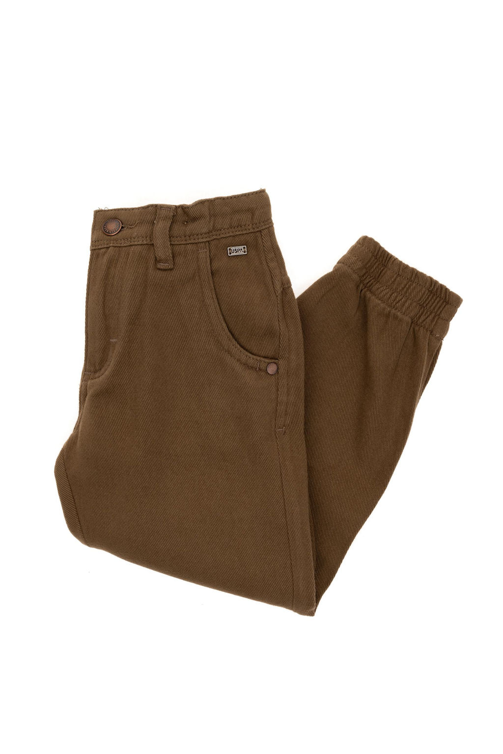 Брюки цвета хаки для мальчиков из парусины Неожиданная скидка в корзине - U.s. polo assn фото 3