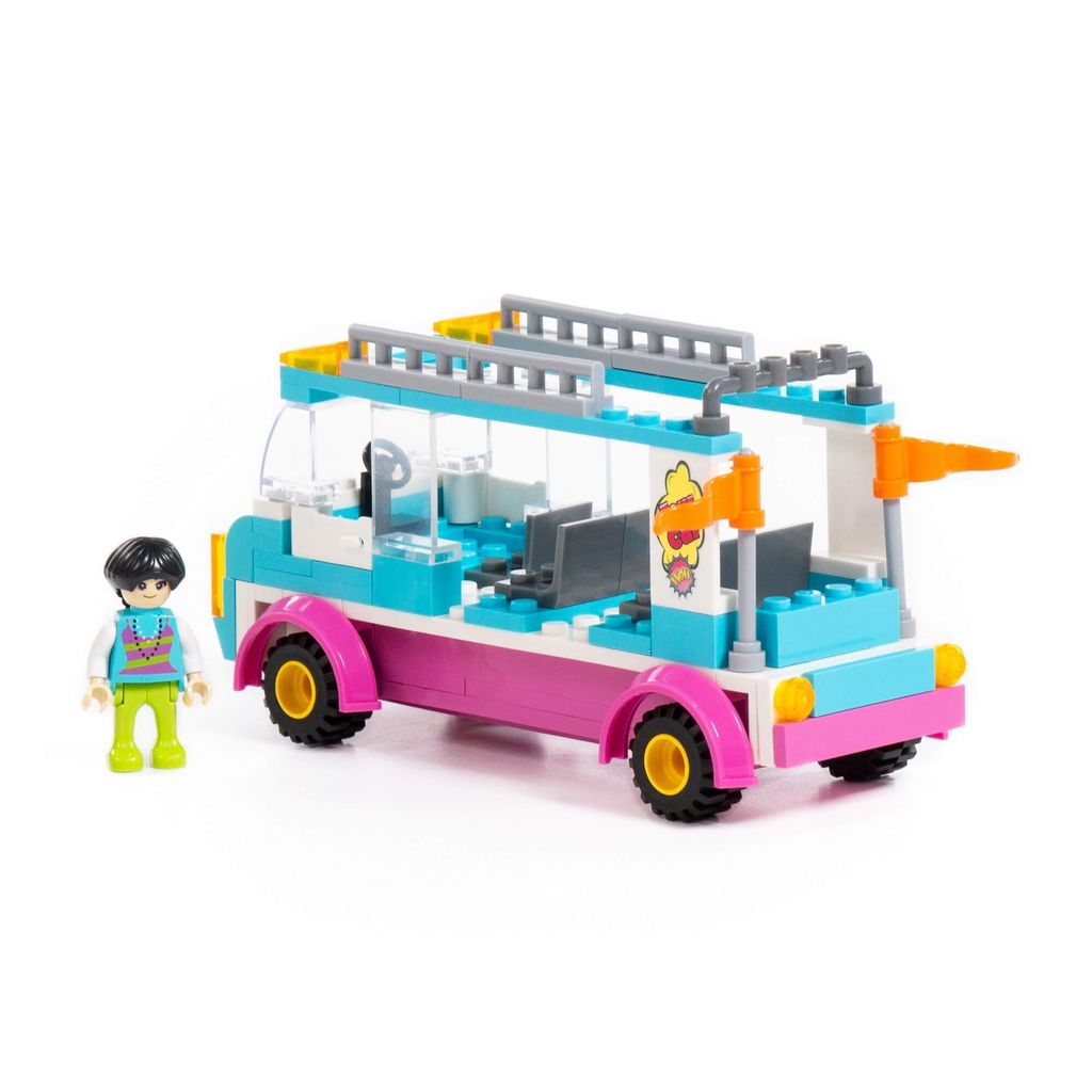 Конструктор Классик Подружки-7 (106 элементов) (в коробке) - Полесье фото 3