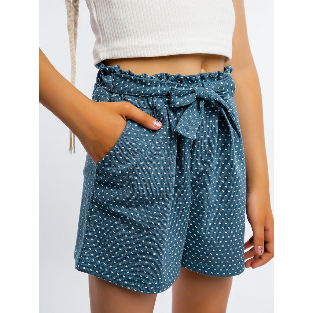 Комплект топ рибана, шорты пике 7002900102 - Youlala фото 2