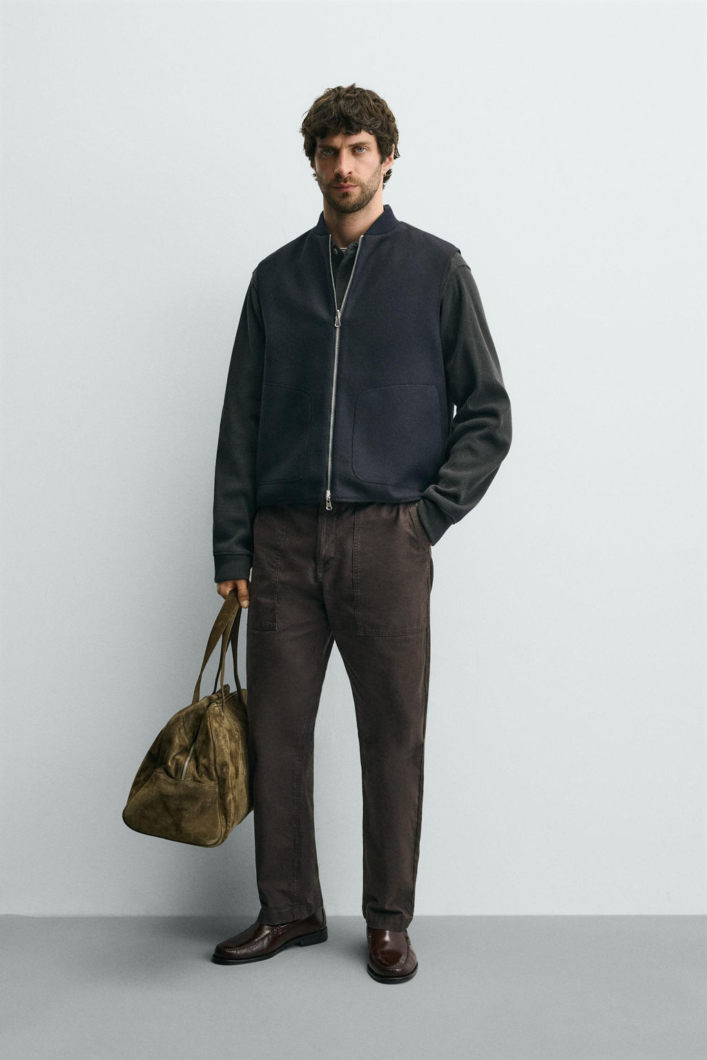 REVERSIBLE TECHNICAL GILET - Zara фото 10