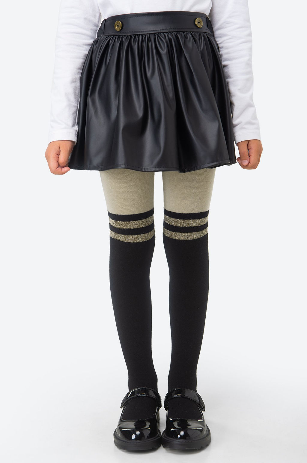 Колготки для девочки с люрексом Happyfox