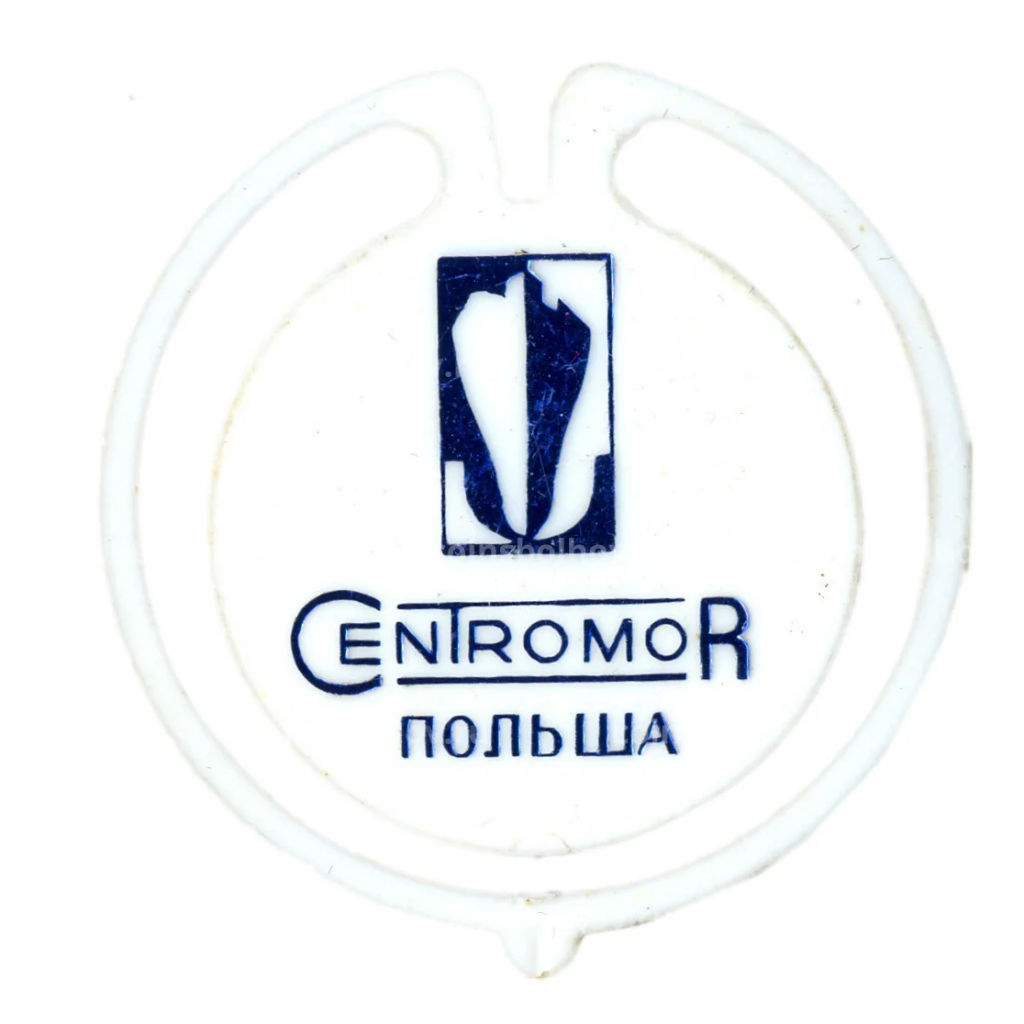 Значок рекламный Centromor (Польша)