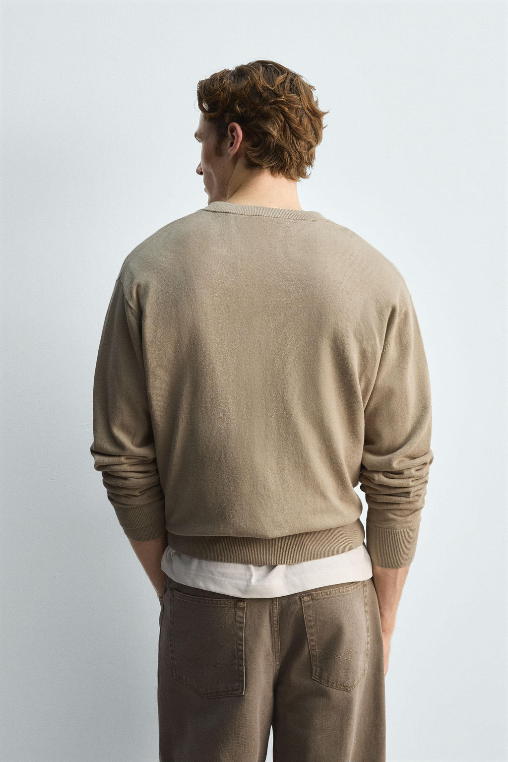 COTTON-RAMIE CARDIGAN - Zara фото 3